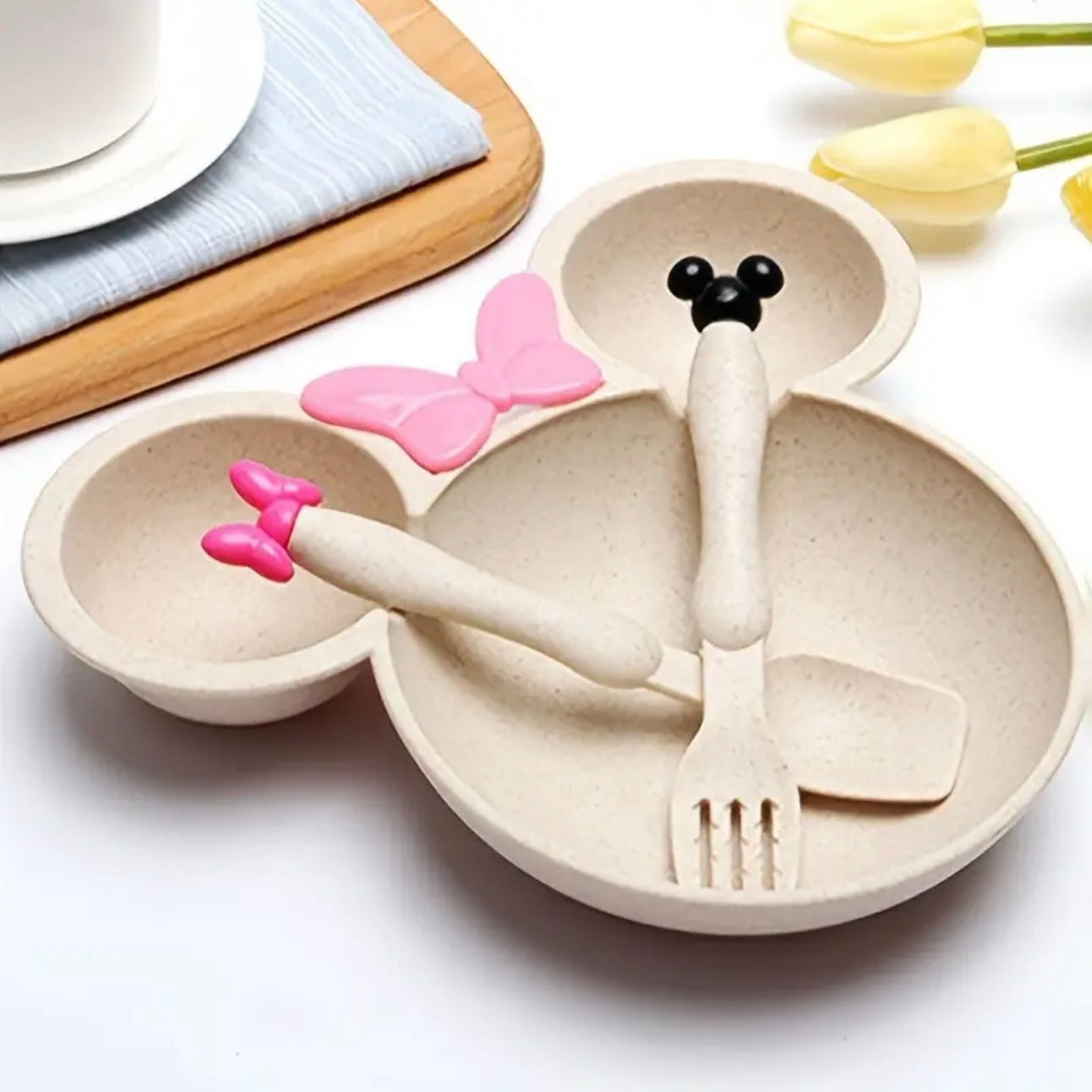 3 Piece Minnie Dinner Place Set