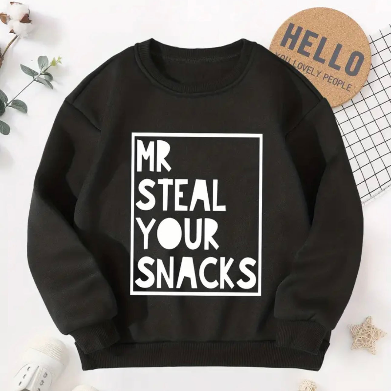 Mr. Steal Your Snacks Sweater