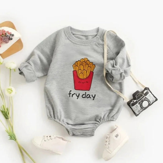 Fry-Day Baby Bodysuit
