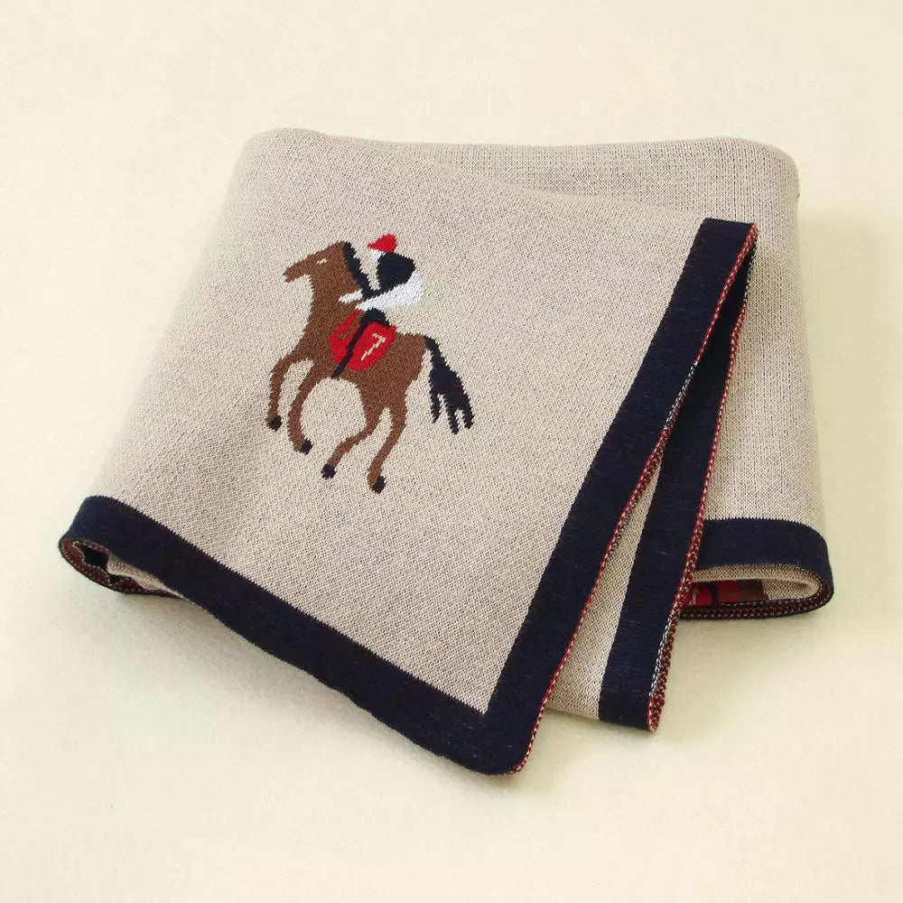 Horse Baby Blankets