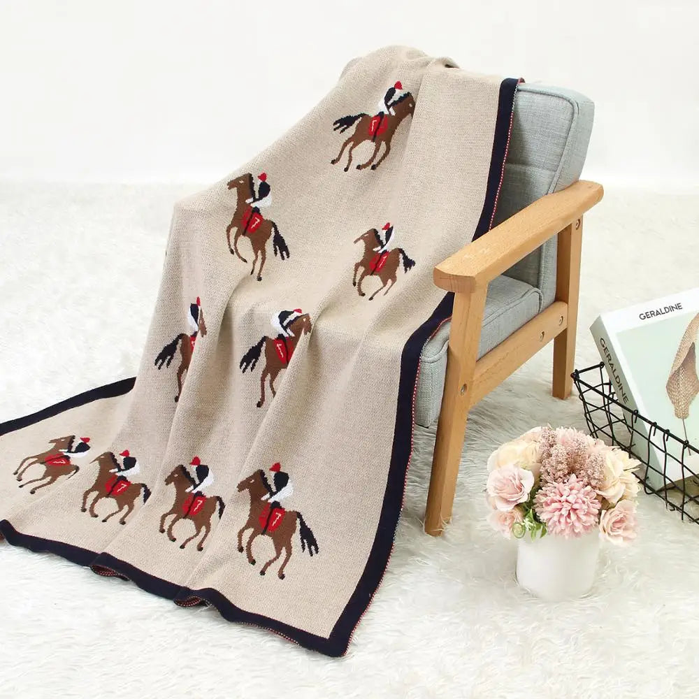 Horse Baby Blankets