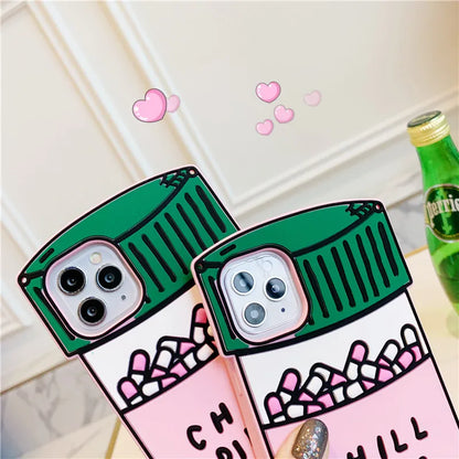 Chill Pill - 3D Silicone Phone Case