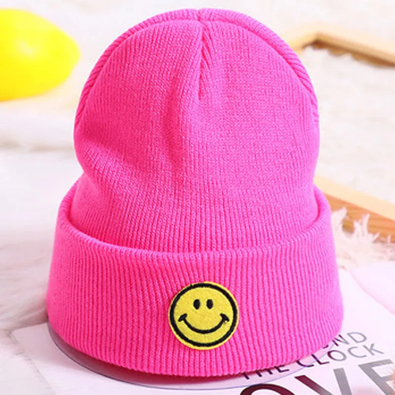 Smiley Patch Hat