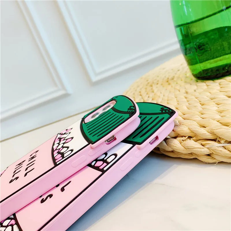 Chill Pill - 3D Silicone Phone Case