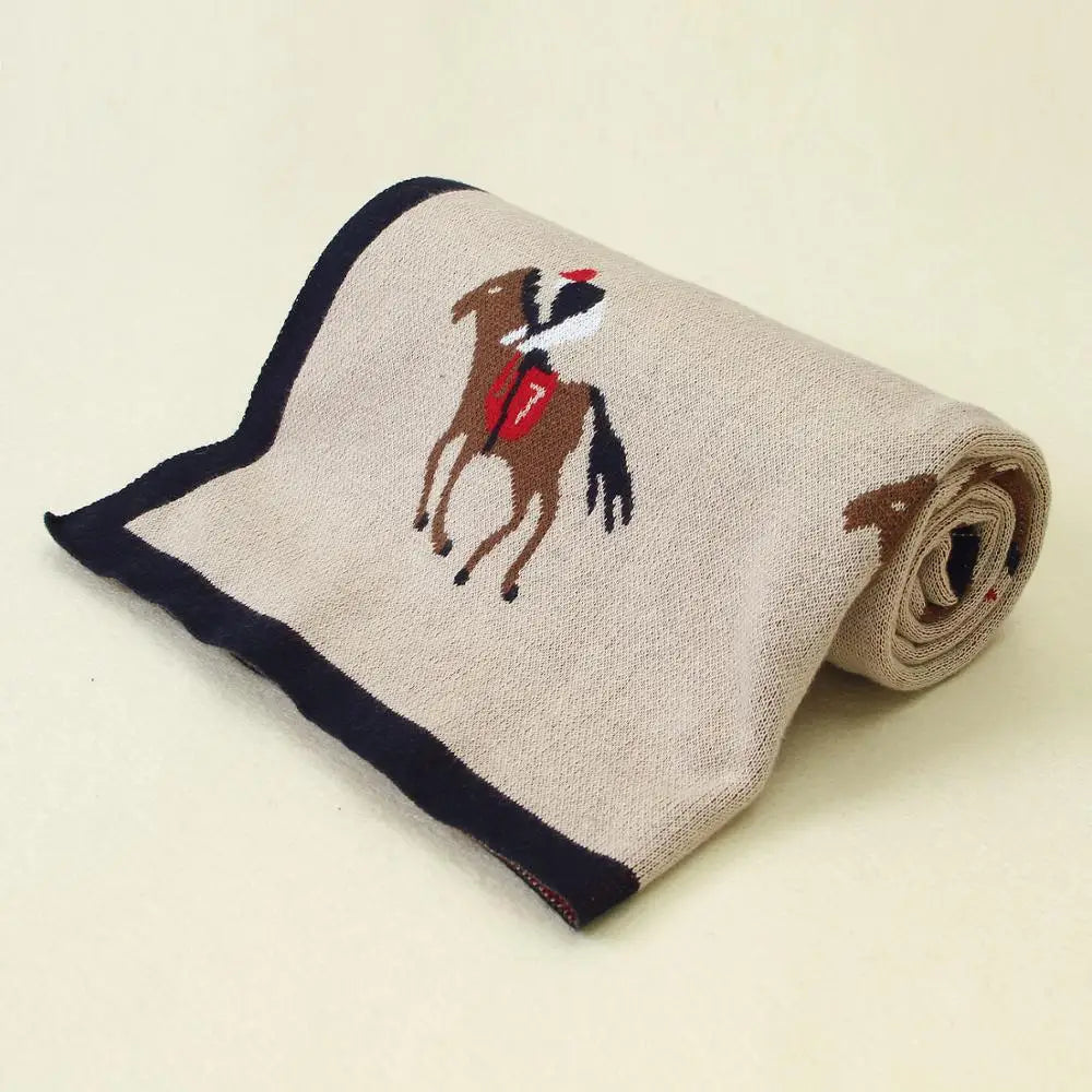 Horse Baby Blankets