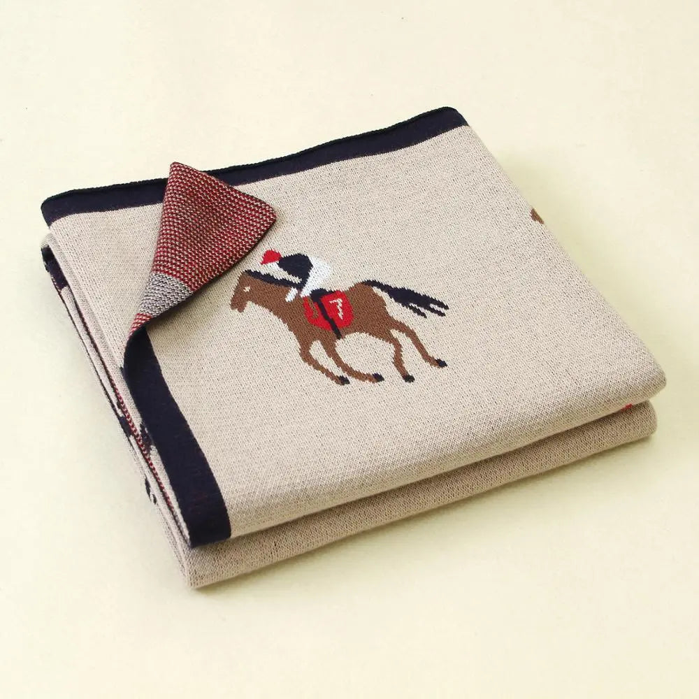 Horse Baby Blankets