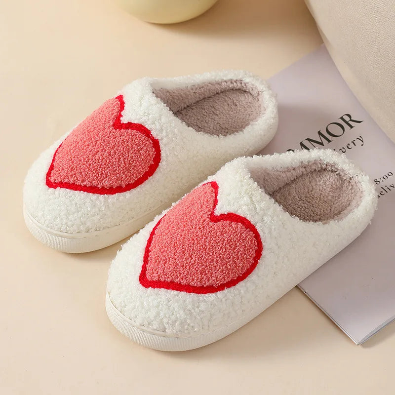 Red Love Slippers