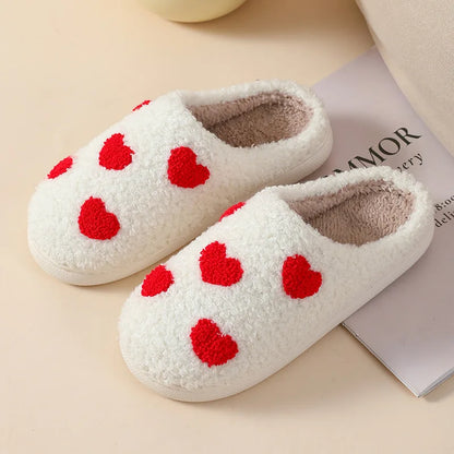 Red Love Slippers