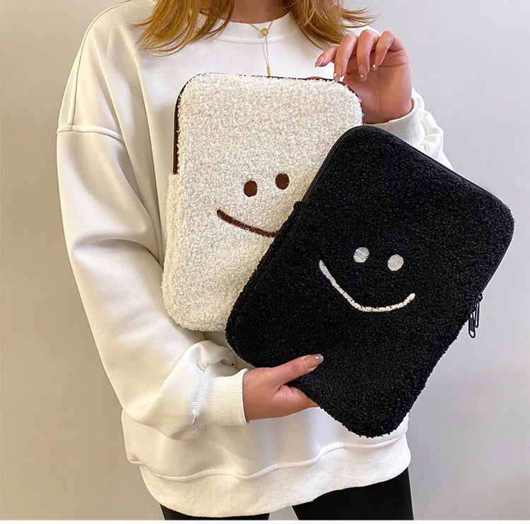 Smiley Laptop & Tablet Pouch