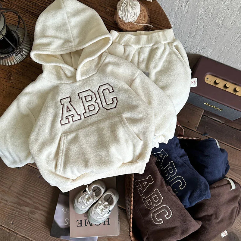 ABC 2-Piece Hooded Sweatsuit