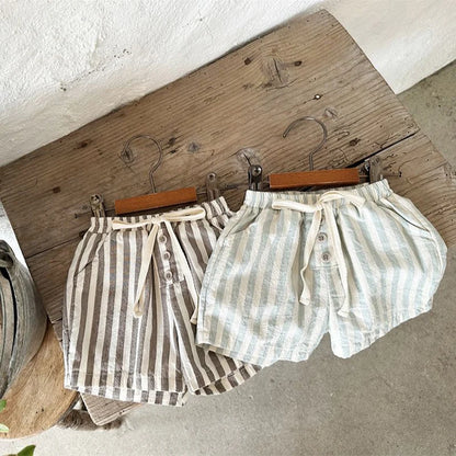 Striped Toddler Shorts