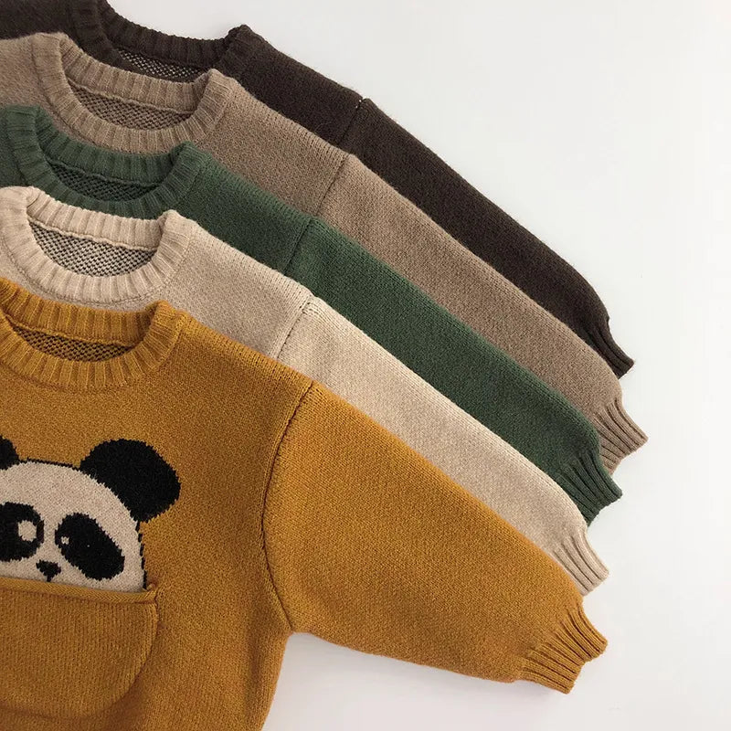 Animal Pocket Sweater