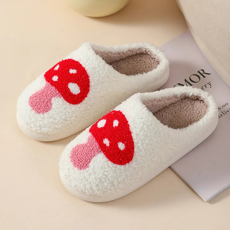 Red Love Slippers