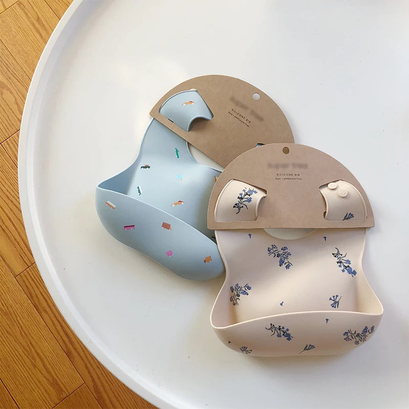 Soft Silicone Baby Bib