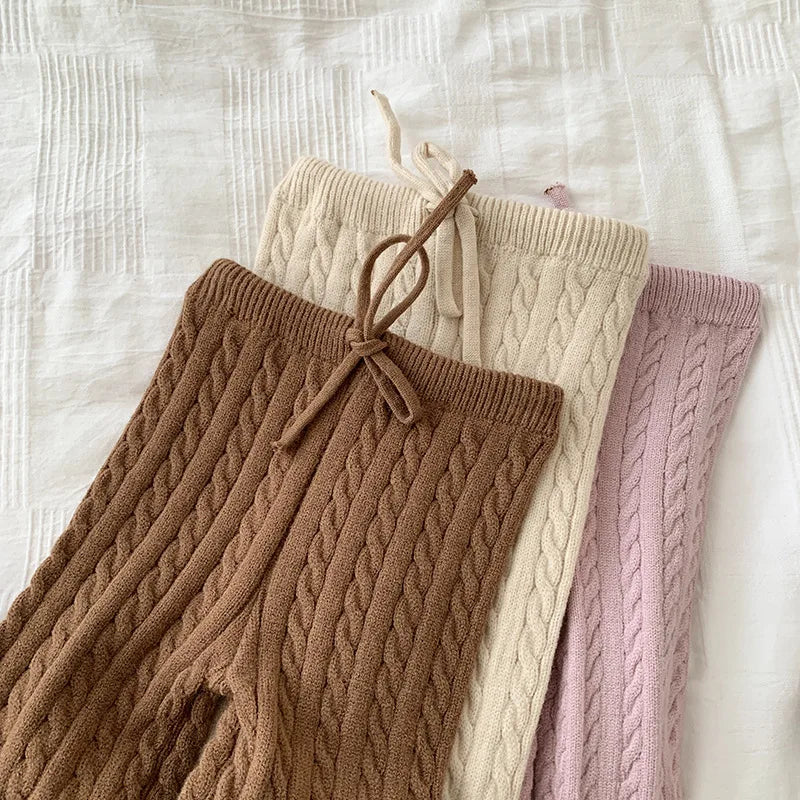 Knitted Cotton 2-Piece Set