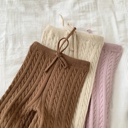 Knitted Cotton 2-Piece Set