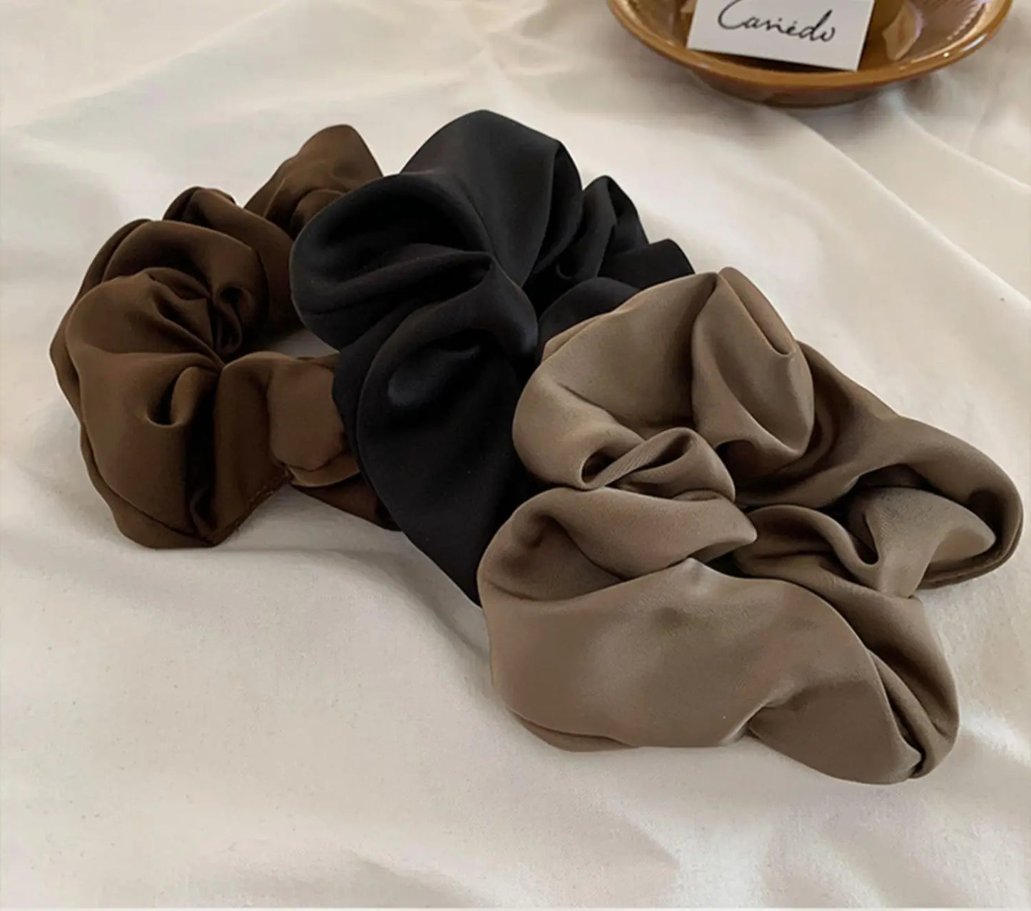 Large Silky Scrunchies