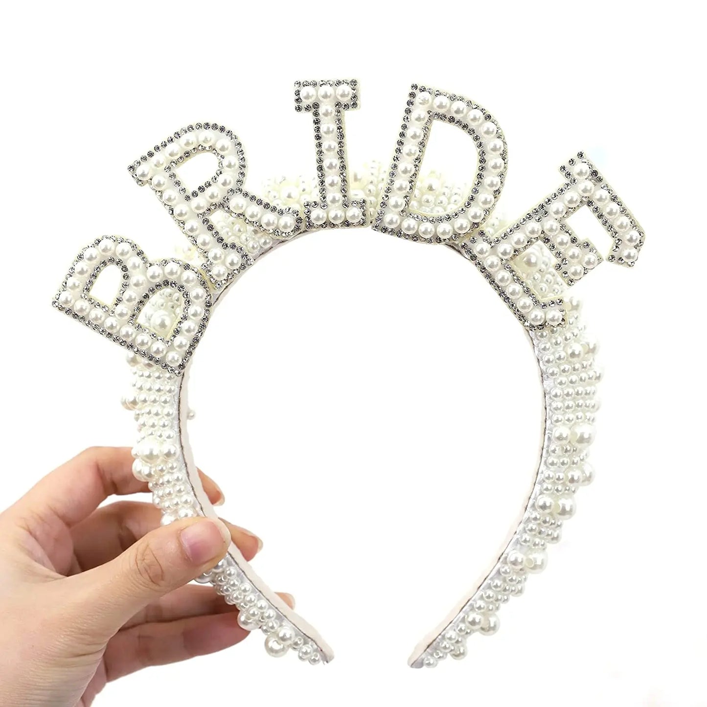 Bride Pearl Headband