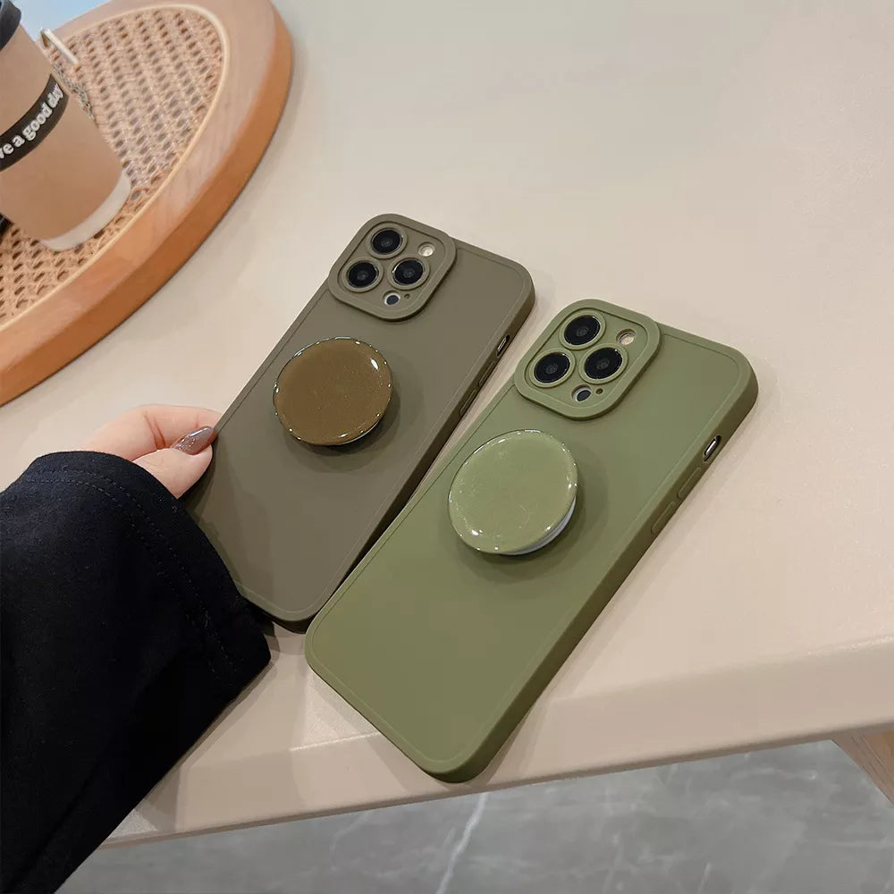 Matte Phone Case & Matching Holder