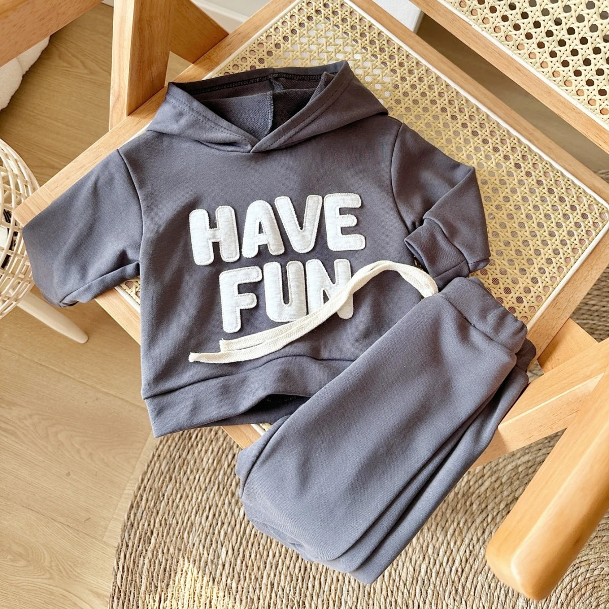 Have Fun 2-Piece Hooded Sweatsuit