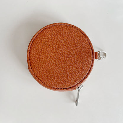 Monogram PU Leather Keychain Pouch