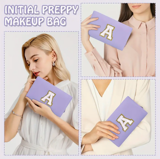 Initial Purple Patch Pouch
