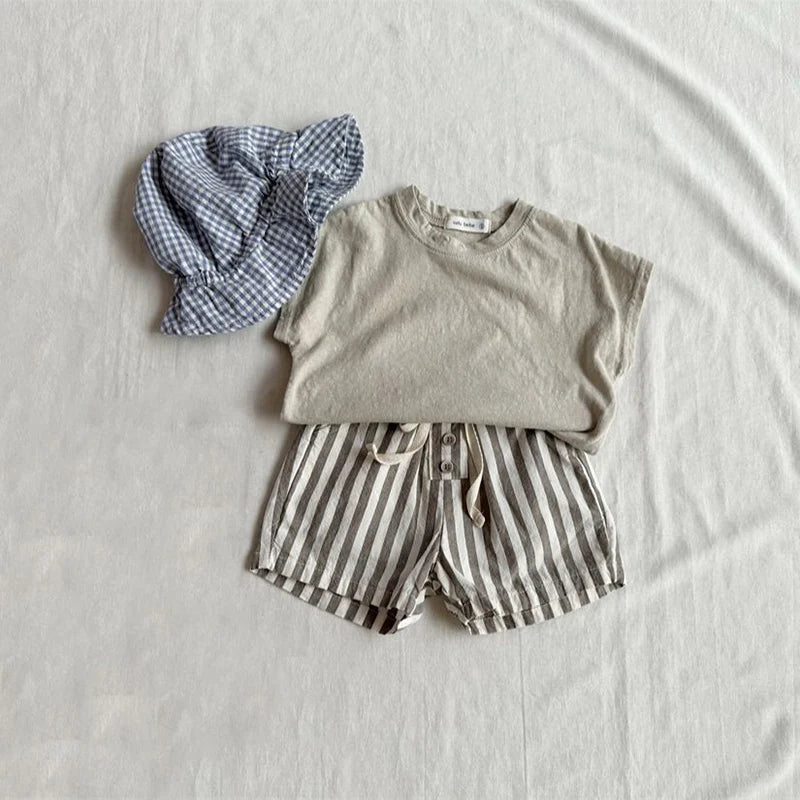 Striped Toddler Shorts