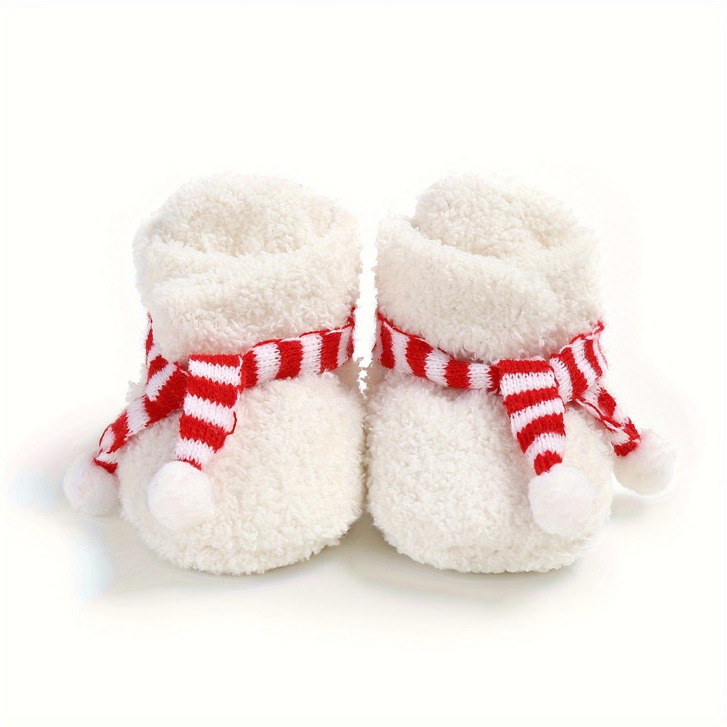 Winter Baby Scarf Slippers