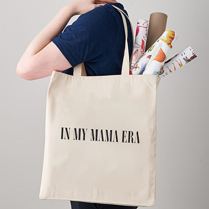 In My Mama Era Canvas Tote