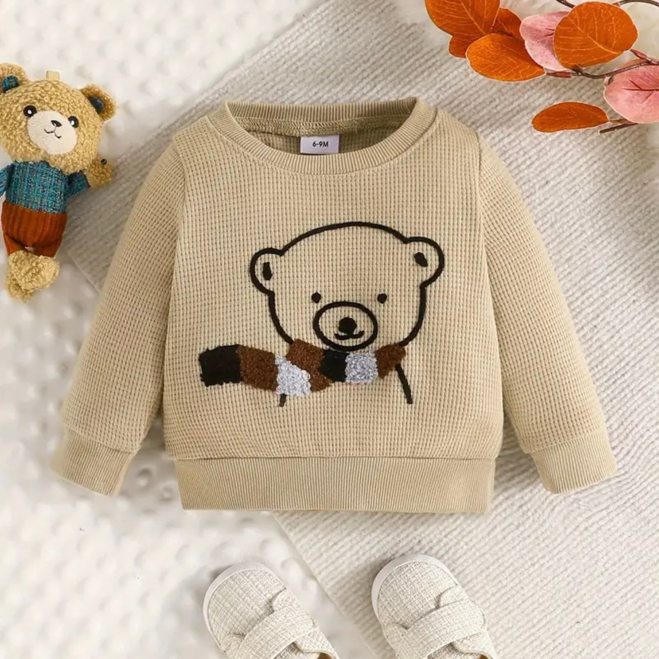 Teddy Scarf Long Sleeve