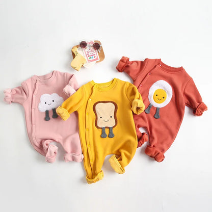 Breakfast Baby Jumpsuits