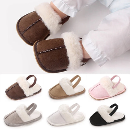 Fluffy Baby Slippers