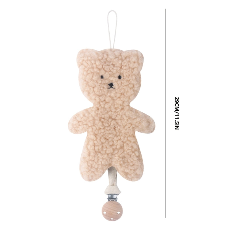 Baby Bear Pacifier Clip