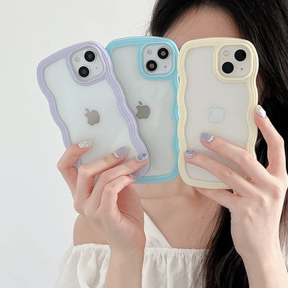 Soft Wavy Transparent Phone Case